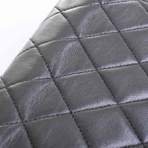 Chanel Lambskin Matelasse Full Flap Chain Shoulder Bag Black - Picture 6 of 6